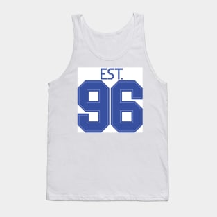 Est. 96 blue Tank Top